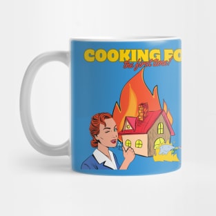 cooking for the first time Mug